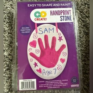 NEW GD Create Handprint Stone Kit